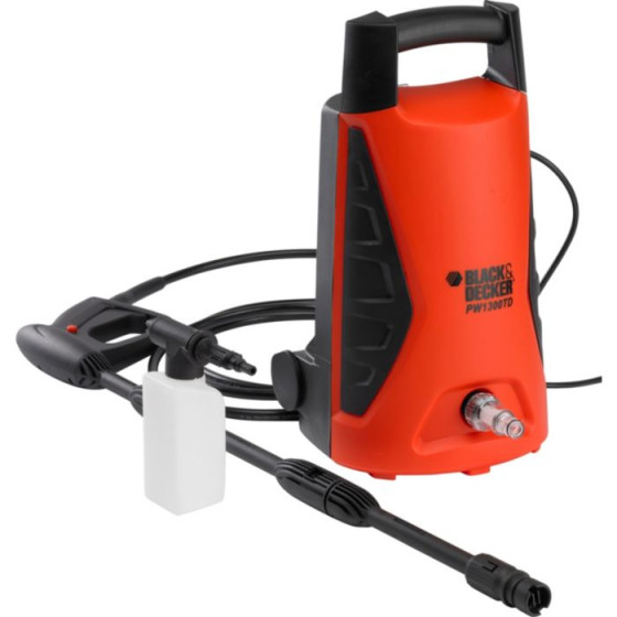 Black & Decker 1300W TDK Plus Pressure Washer