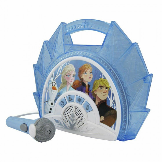 Disney Frozen 2 SingAlong Boombox With Mic CD Players & Cassette