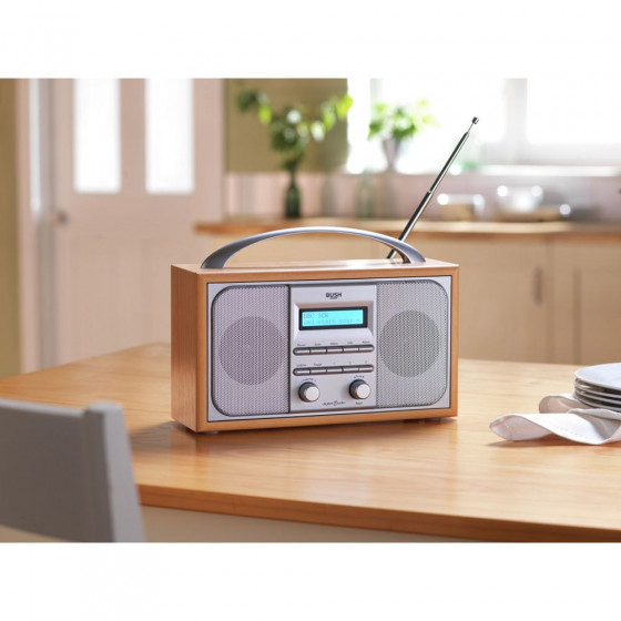 Bush Wooden DAB Radio