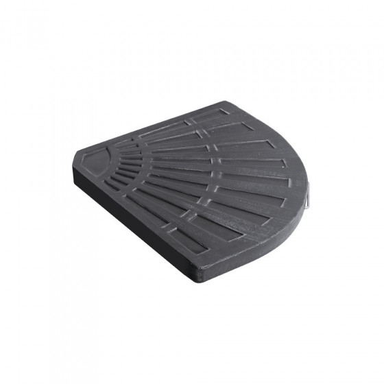 Pack of 2 Quarter Parasol Bases - Black