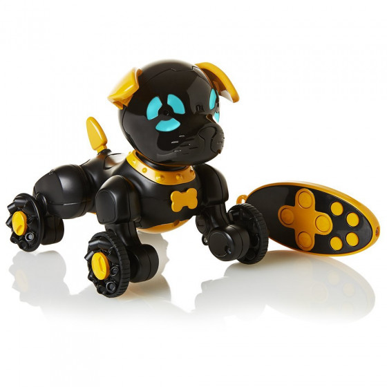 WowWee Chippies Robot Toy Dog - Black & Yellow