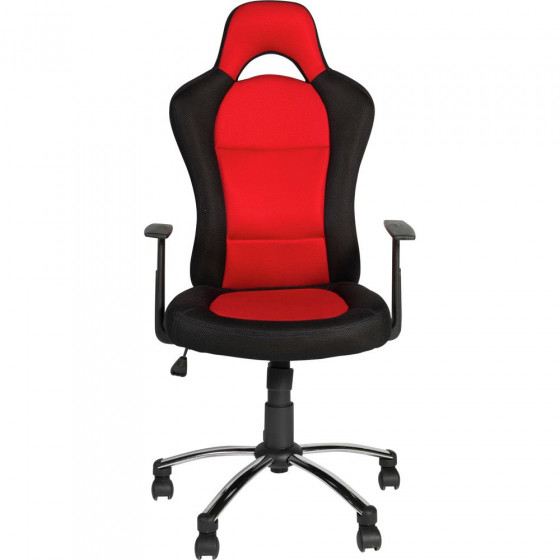 Gaming Height Adjustable Office Chair - Black and Red