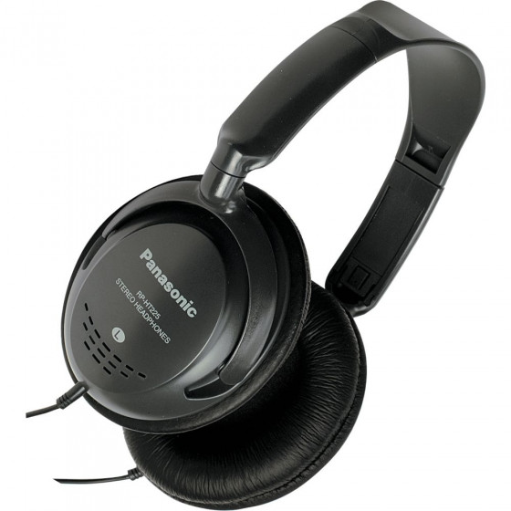 Panasonic RPHT225 On-Ear Headphones - Black