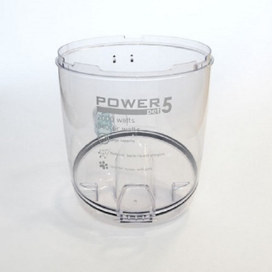 Vax Power 5 Pets Cylinder C88-P5-P Dirt Container Bin