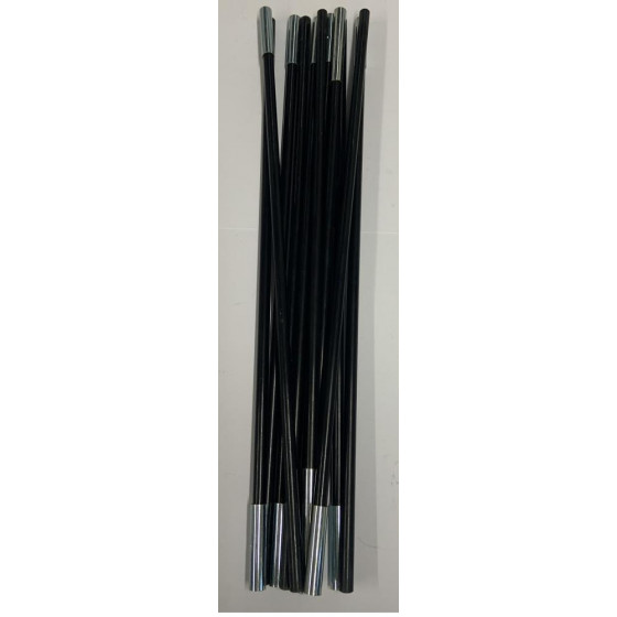 Replacement Black Fibreglass Pole For Trespass Mini Event Shelter - 7478329