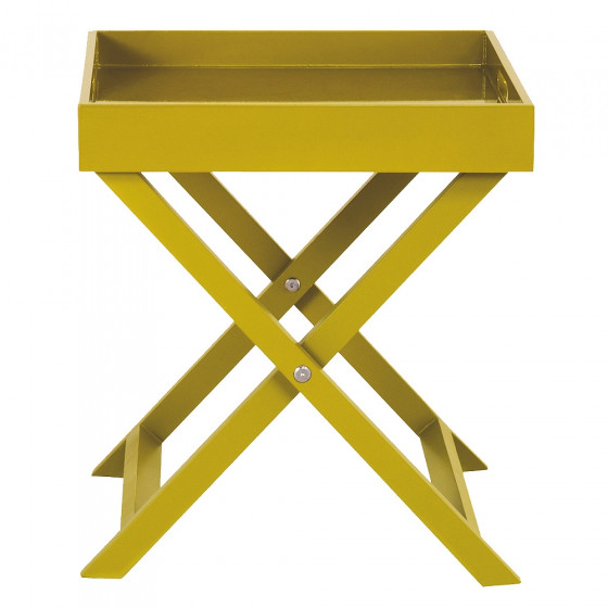 Habitat Oken Small Occasional Table - Yellow
