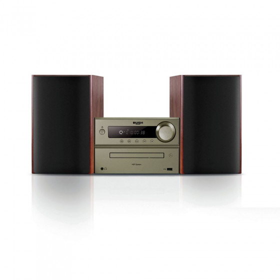 Bush Micro Hi-Fi System - Champagne