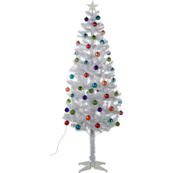 Tree Paint Box White Christmas Tree - 6ft