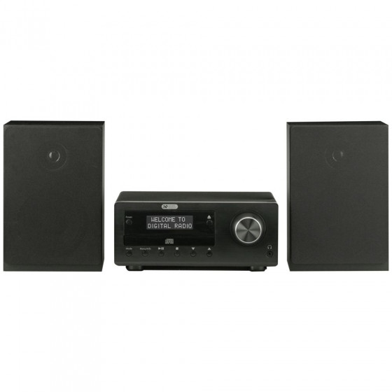 Acoustic Solutions Bluetooth DAB CD Micro System - Black (No Remote Control)
