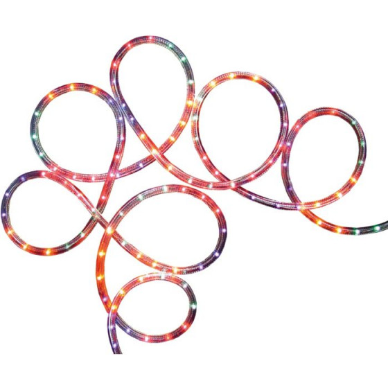 10m Multicoloured Indoor & Outdoor Mulitfunction Rope Fairy Christmas Light