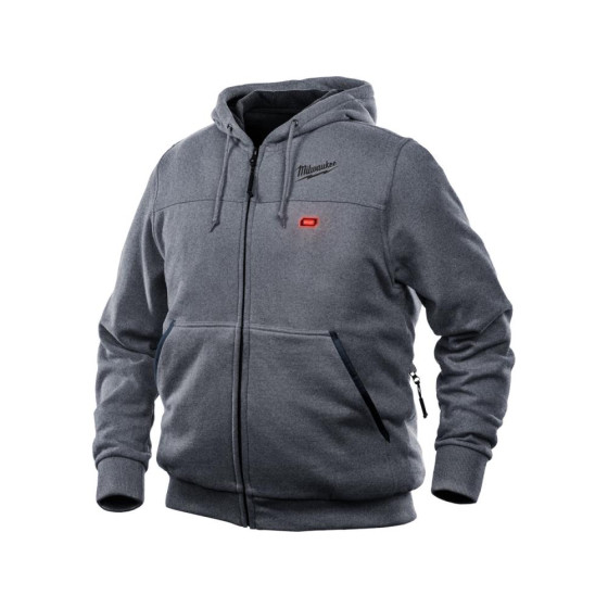 Milwaukee M12HHGREY3 Large Heated Hoodie - Bare Tool