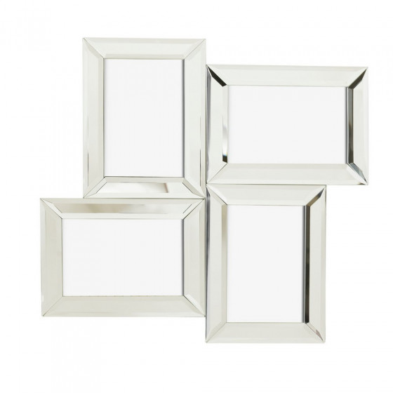 Home Mirrored Multi Aperture Picture Frame