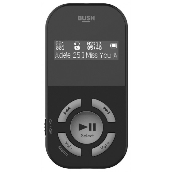 Bush 8GB MP3 Player - Black