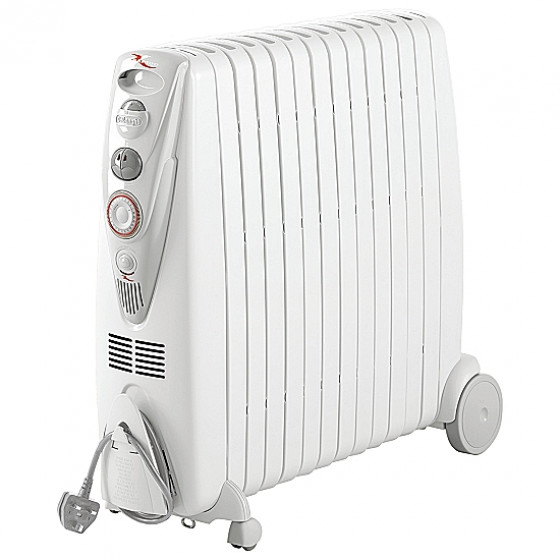 Delonghi G011230RTW Rapido 3kw Oil Filled Radiator !
