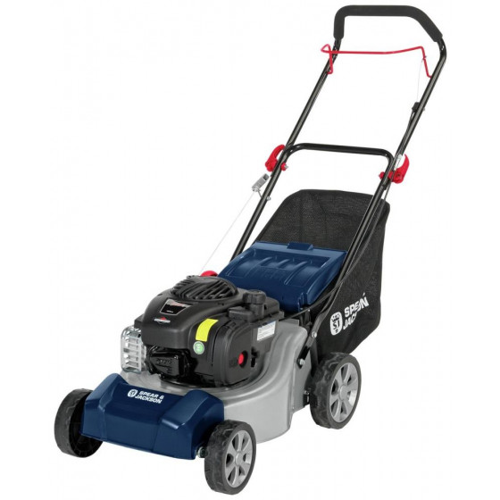 Spear & Jackson S12541PP 41cm Hand Push Petrol Lawnmower - 125cc