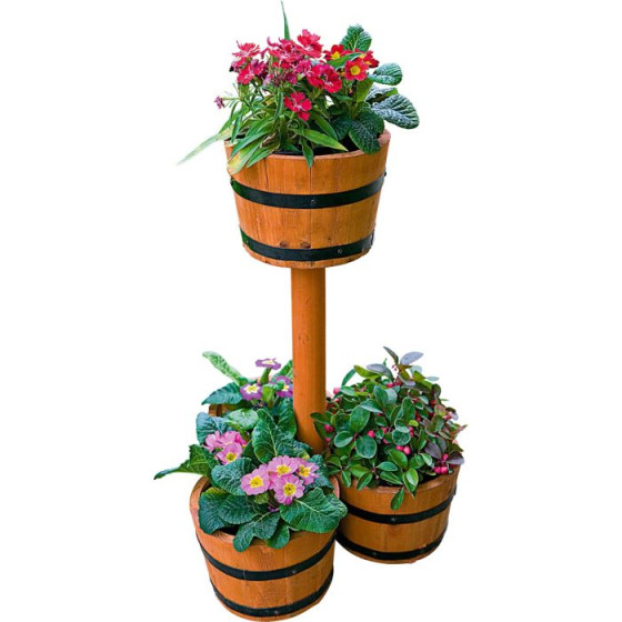 Wooden Flowerpots