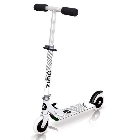 Zinc Folding Inline Scooter - Black & White