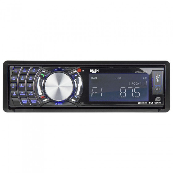 Bush DAB CD Car Stereo with Bluetooth & USB