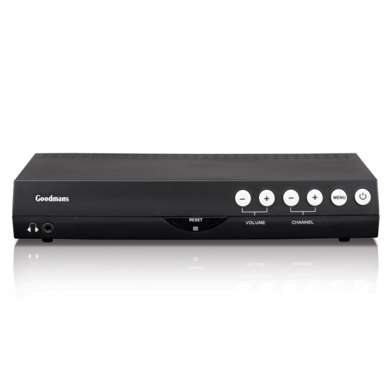 Goodmans GDR11 Twin Scart Low Energy Freeview Set Top Box