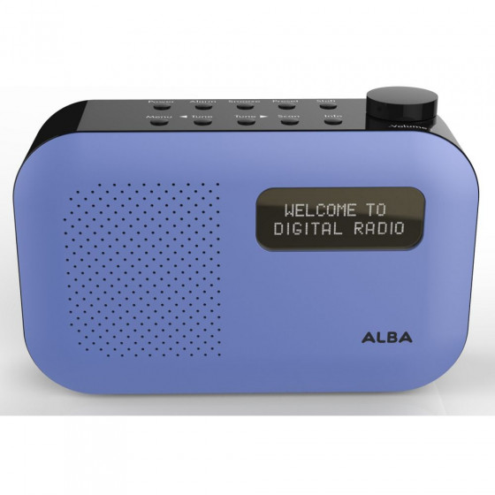 Alba Mono DAB Radio - Blue