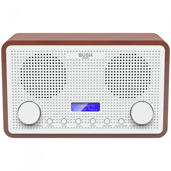 Bush Walnut Wooden DAB Radio