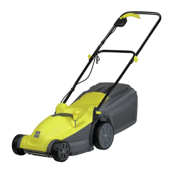 Challenge 35cm Corded Electric Rotary Mower - 1400W (B Grade)