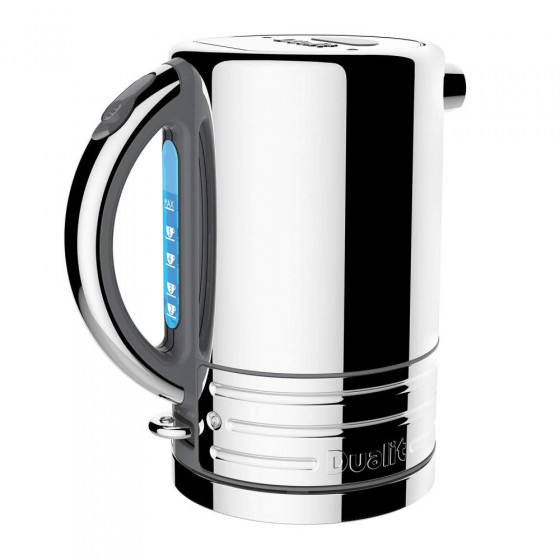 Dualit Architect Cordless Jug Kettle - Polished Steel/Black