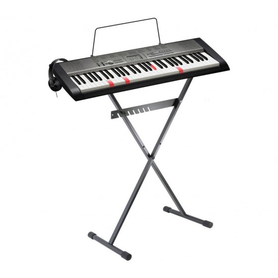 Casio LK-125AD Key Lighting Keyboard,Stand & Headphones