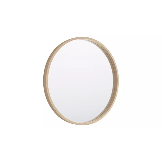 Habitat Ariano Maple Veneer Round Wall Mirror