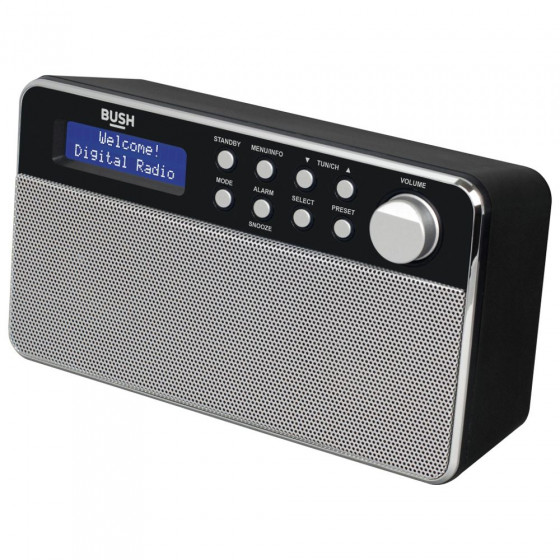 Bush Stereo DAB Radio - Black