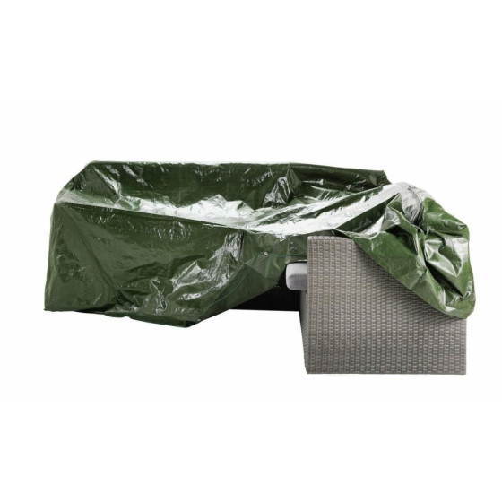 Home Heavy Duty L Shaped Plastic Garden Cover - Green