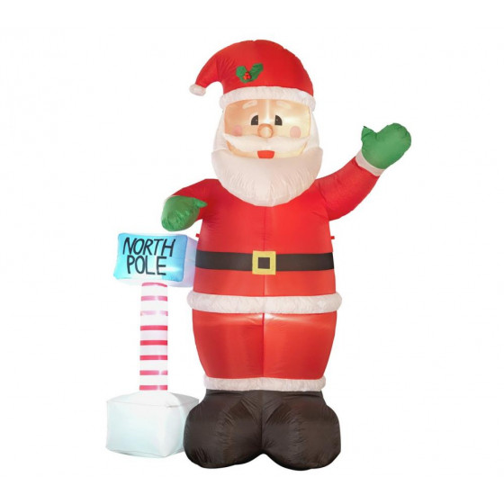 Home 8ft Inflatable Giant Santa