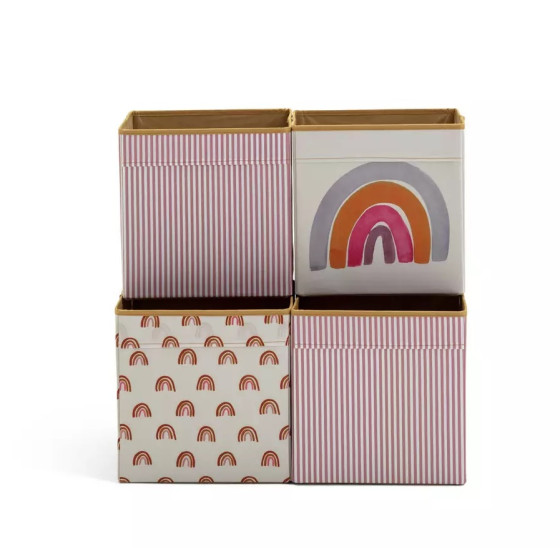 Habitat Rainbow Canvas Boxes