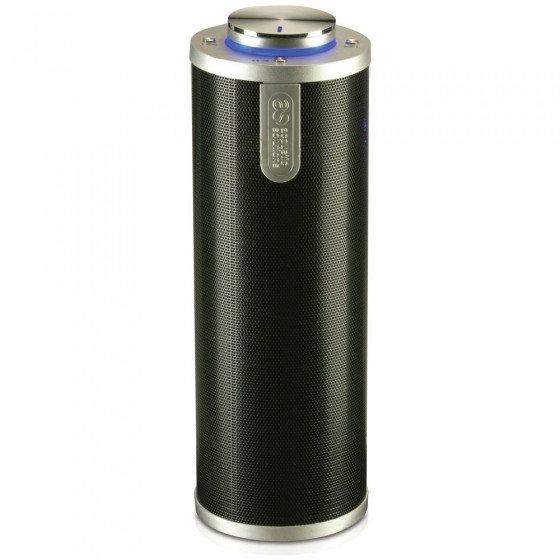 Acoustic Solutions Bluetooth Portable Speaker-Black/Silver