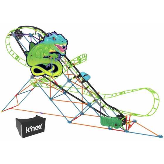 K'NEX Part Twisted Lizard Roller Coaster Building Set