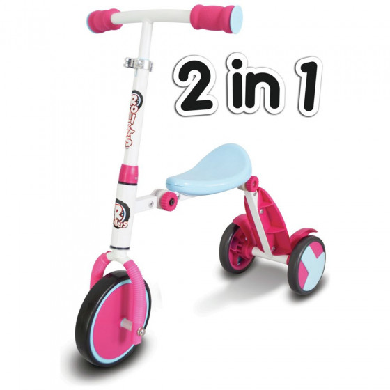 Rollers by Zinc R1 Trike to Tri-Scooter - Pink