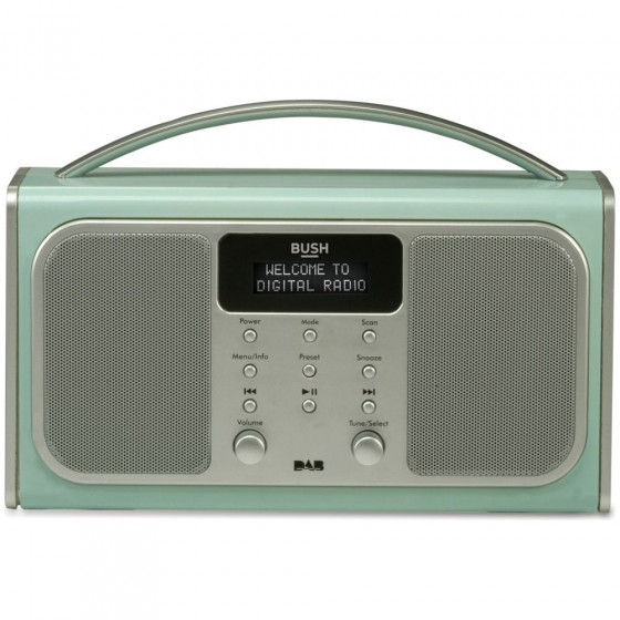 Bush Bluetooth DAB Radio - Blue