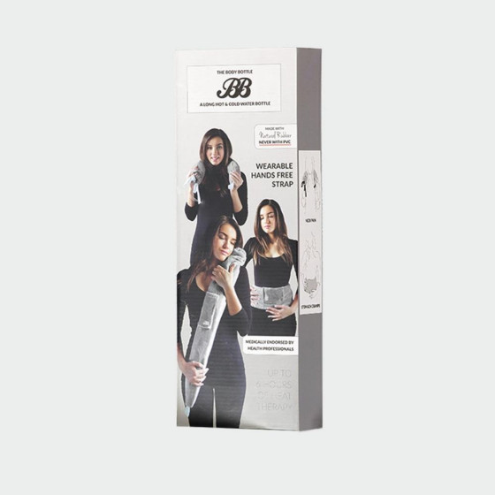 The Body Hot Water Bottle By YUYU – Grey