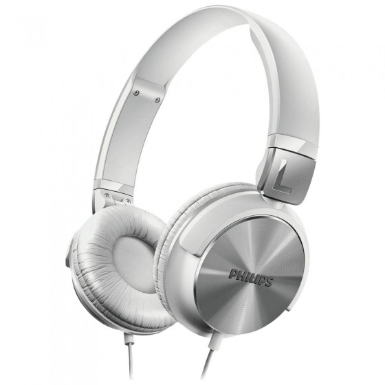 Philips SHL3160 DJ Style On-Ear Headphones - White