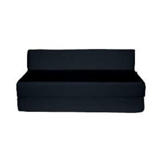 Double Sofa Bed - Dark Green