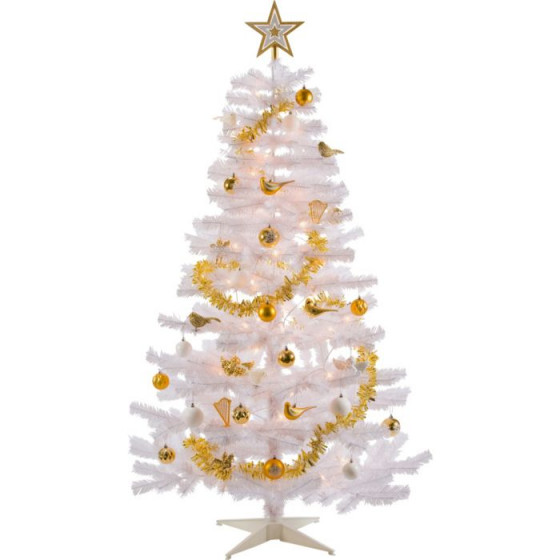 White Ready to Dress Noel Christmas Tree - 6ft