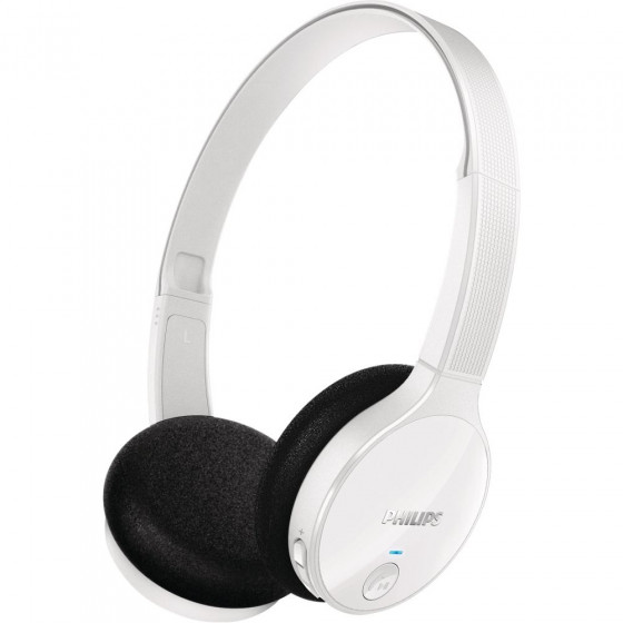 Philips SHB4000WT/10 Bluetooth Headphones - White