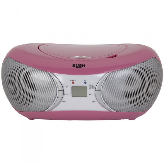 Bush Bluetooth Boombox - Pink