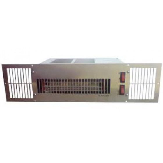 Electric Plinth Heater 2kW In Stainless Steel 
