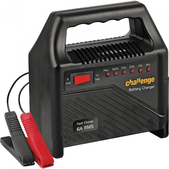 Challenge 6 Amp 12V Automatic Car Battery Charger