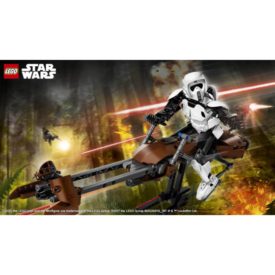 Lego 75532 Star Wars Scout Trooper & Speeder Bike