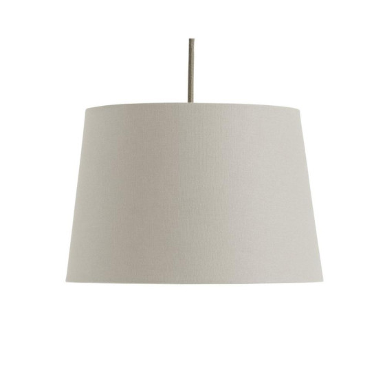 Habitat 30cm Textured Taper Shade - Biscuit