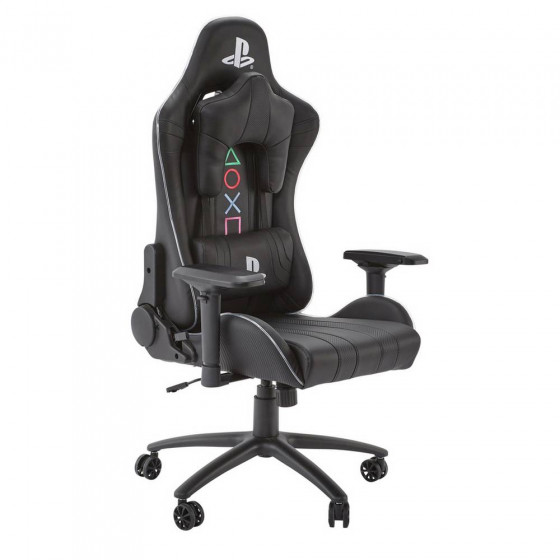 X-Rocker PlayStation Amarok Neo Fibre LED Gaming Chair - Black