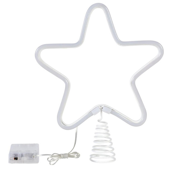 Habitat Rhapsody Light Up Star Christmas Tree Topper