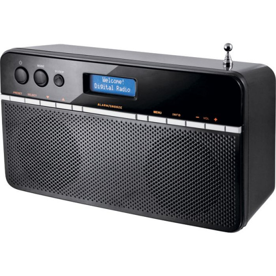 Bush Stereo DAB Radio - Black